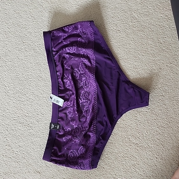 BNWT Torrid Purple High Rise Shaping thong sz 3x - Picture 8 of 14